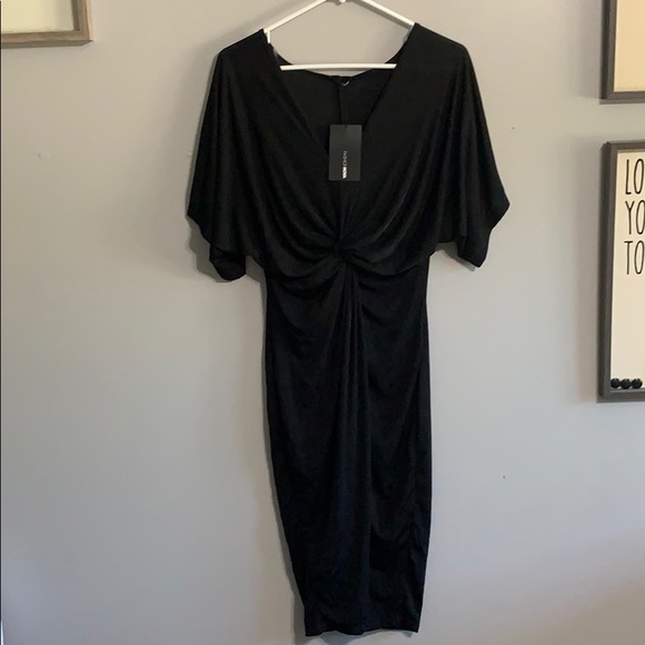 full grown knot dress fashion nova